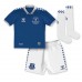 Maillot de foot Everton Dwight McNeil #7 Domicile enfant 2023-24 Manches Courte (+ pantalon court)